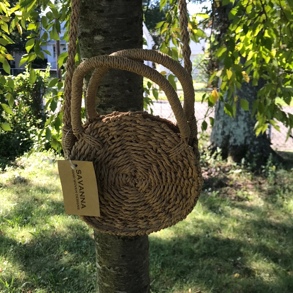 Savanna Hand Woven Designs Handbag